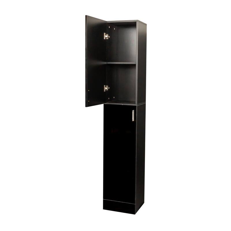 Freestanding Tall Cabinet with adjustable Shelves for Kitchen, Dining Room
