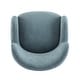 preview thumbnail 67 of 92, Bacho Fabric Wingback Accent Chair by GDFStudio