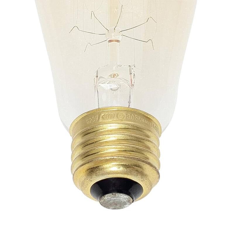 Westinghouse Lighting 60-Watt Clear ST20 Timeless Vintage Inspired Bulb with Medium Base - Warm White