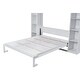 preview thumbnail 13 of 16, Wall Bed with Built-In Shelving Storage and Soft LED Lighting Space Saving Design