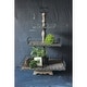 preview thumbnail 3 of 6, Grey Wood 3-Tier Tray