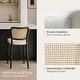 preview thumbnail 32 of 34, Maven Lane Vera Kitchen Dining Stool