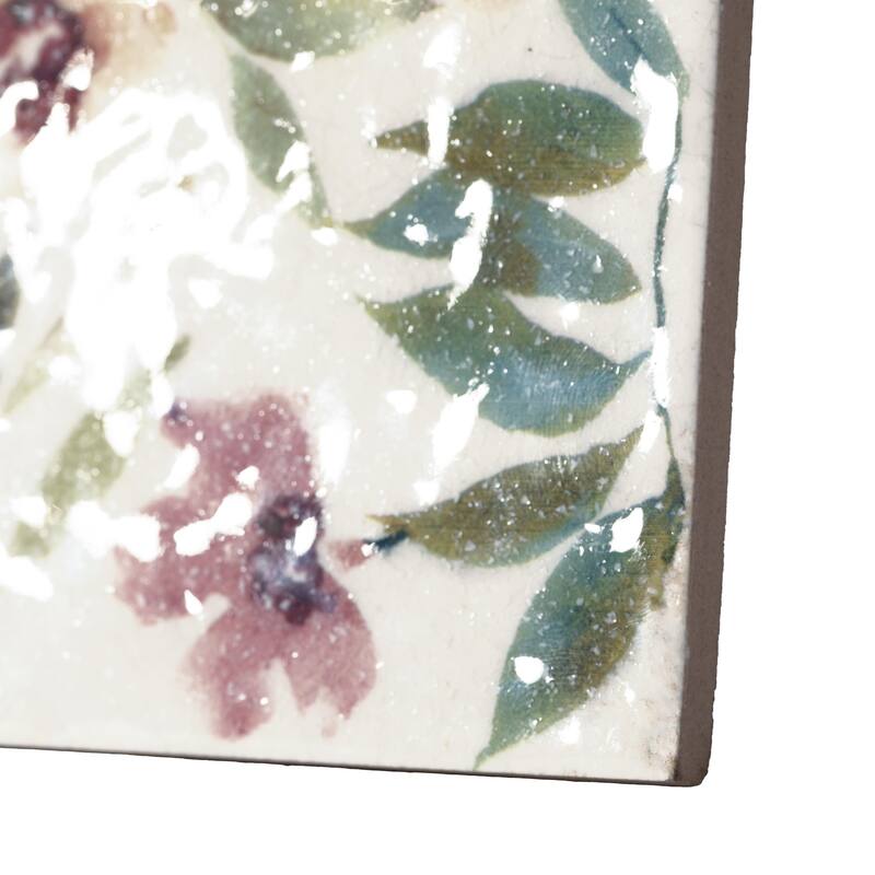 Merola Tile Mayolica Garden 5-7/8" x 5-7/8" Ceramic Wall Tile