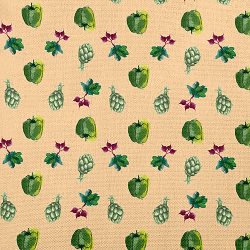 Three Veggies Pattern Decorative Throw Pillow