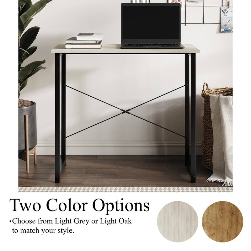 CraftPorch Modern 31-Inch Metal Computer Desk