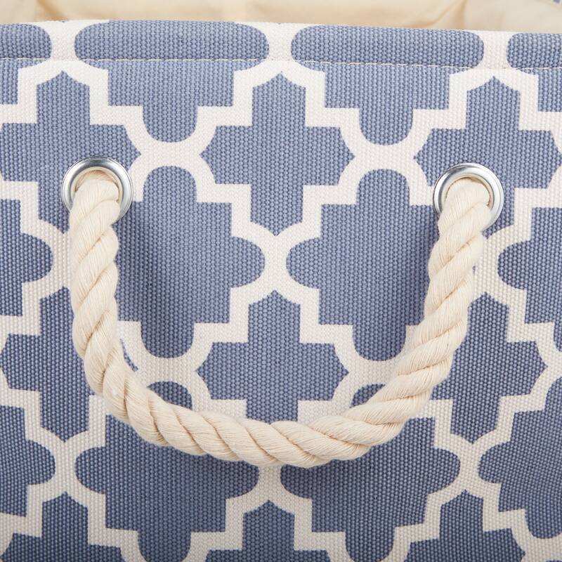 DII Lattice Decorative Storage Bin