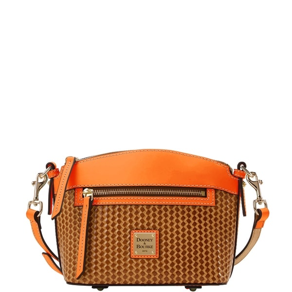beacon woven domed crossbody