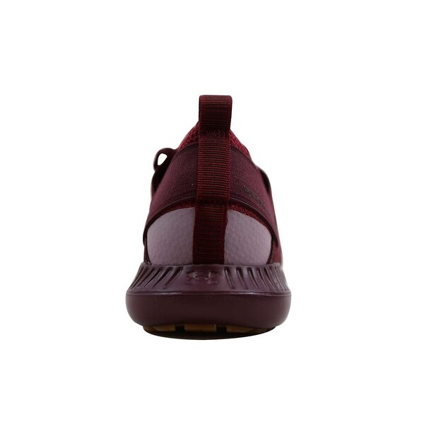 women's maroon under armour shoes