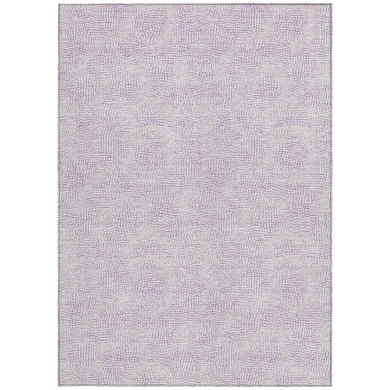 HomeRoots Geometric Transitional Rectangle Outdoor Rug