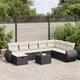 Option Black and cream Large with storage