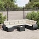Option Black and cream Large with storage