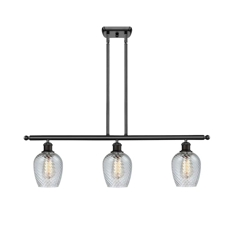 Innovations Lighting Salina 3 Light 36" Wide Linear Chandelier