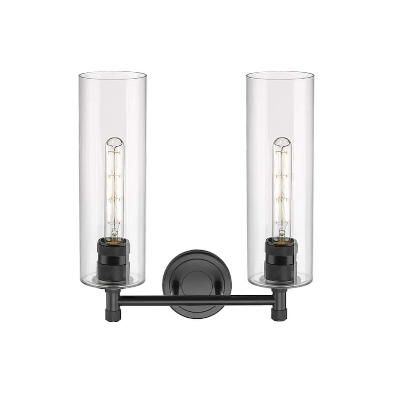 Innovations Lighting Crown Point - 2 Light 12" Wall-Mounted Bath Vanity Light