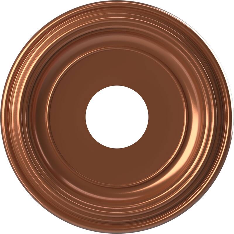 3 1/2" Inside Diameter - Traditional Thermoformed PVC Ceiling Medallion