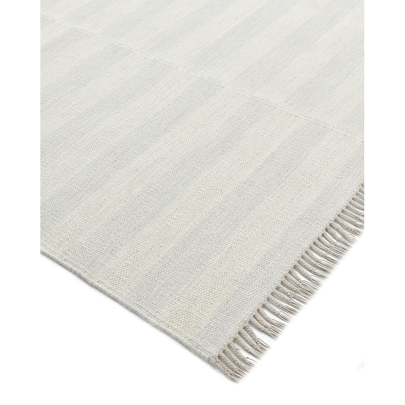 Overton Handmade Modern Contemporary Striped Area Rug