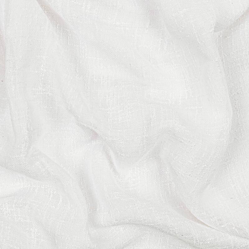 New Castle Gorgeous Slubbed Linen Lined Grommet Curtain Panel
