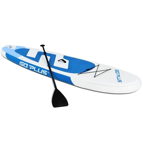 Inflatable Stand Up Paddle Board with Carry Bag - White