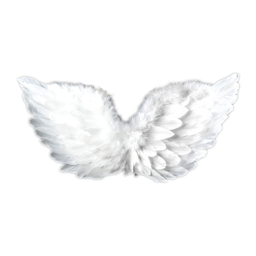 Shop 28 White Feather Angel Wings Costume Accessory One Size Fits Most Overstock 22616583