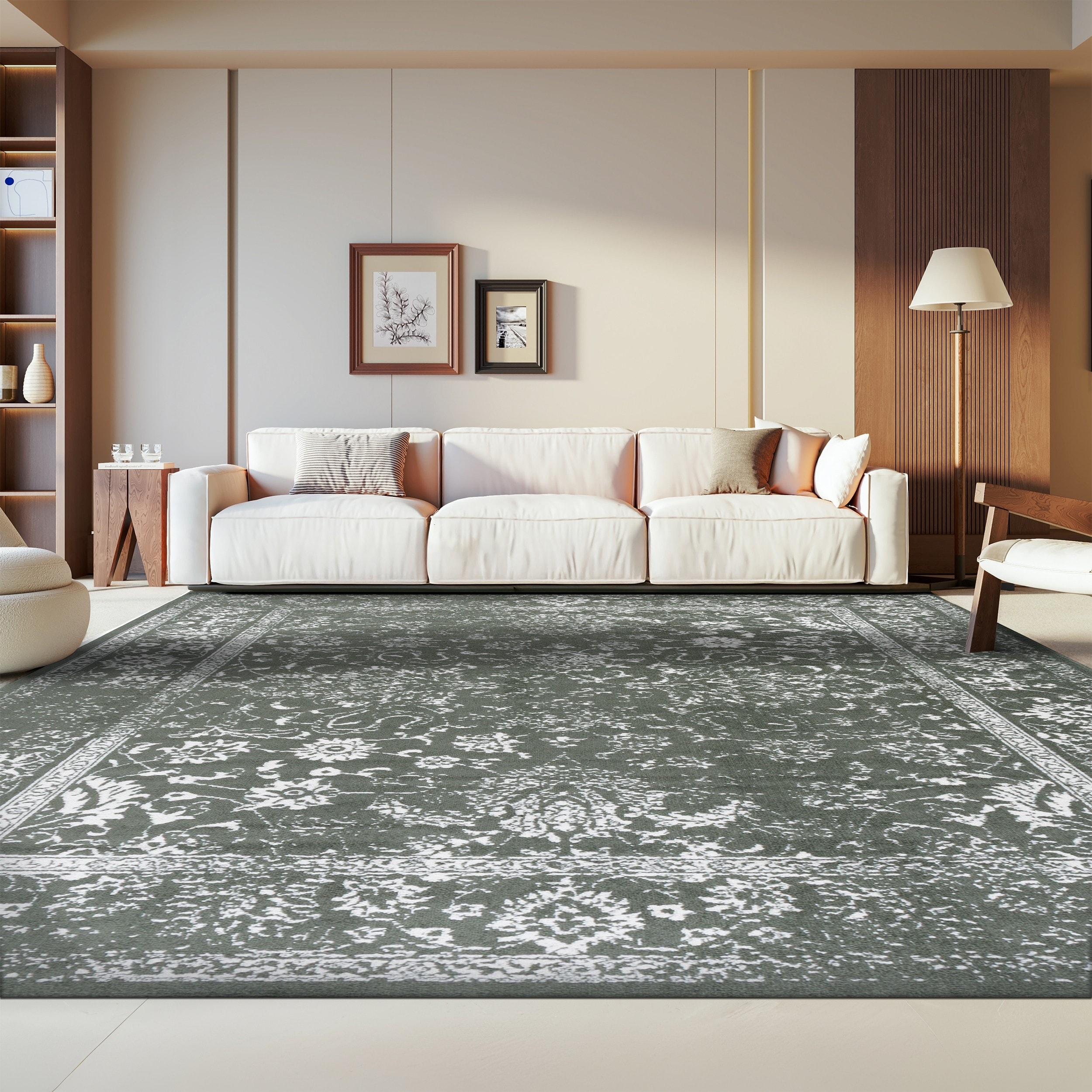 SAFAVIEH Adirondack Riin Rustic Shabby Chic Distressed Rug.
