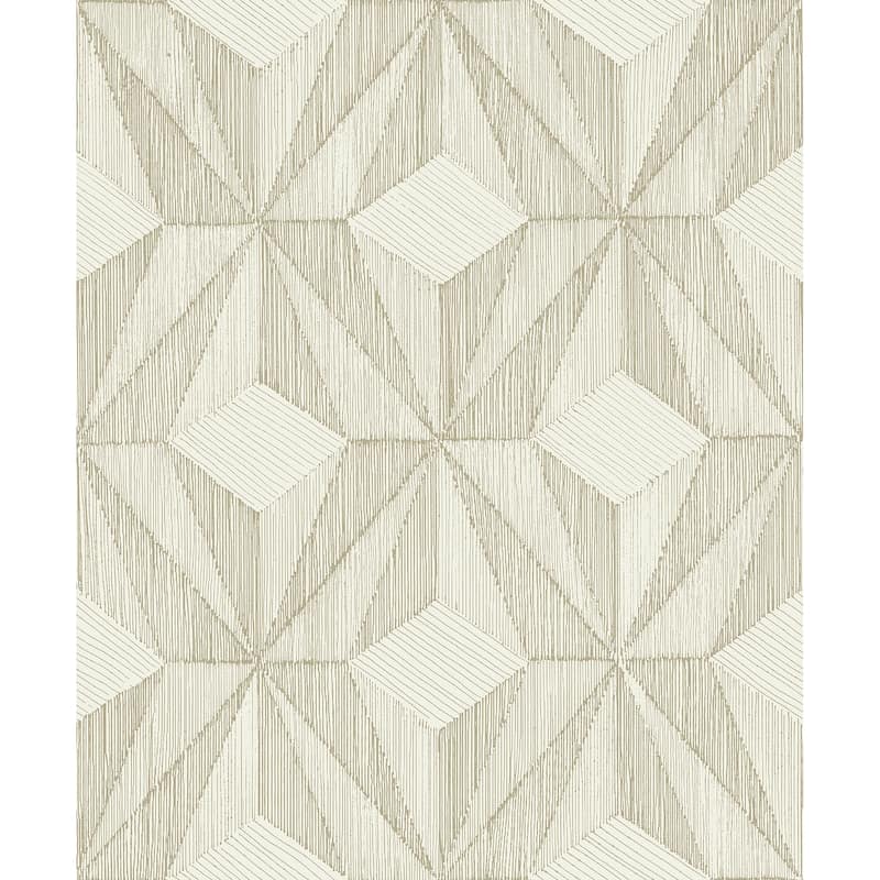 A-Street Prints Paragon Gold Geometric Wallpaper