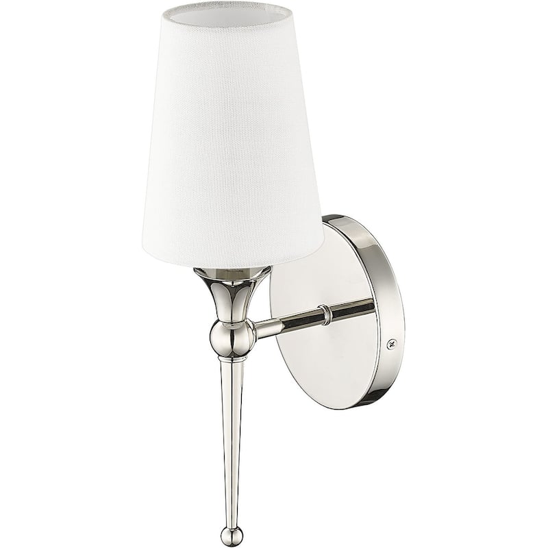 Millennium Lighting 17101 14" Tall Wall Sconce with Linen Shade - ADA