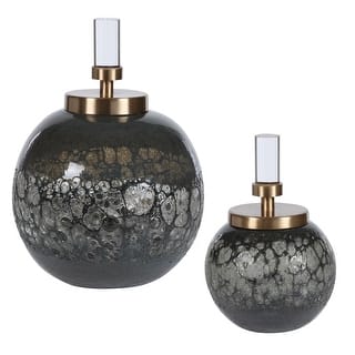Uttermost Cessair Art Glass Bottles (Set of 2)