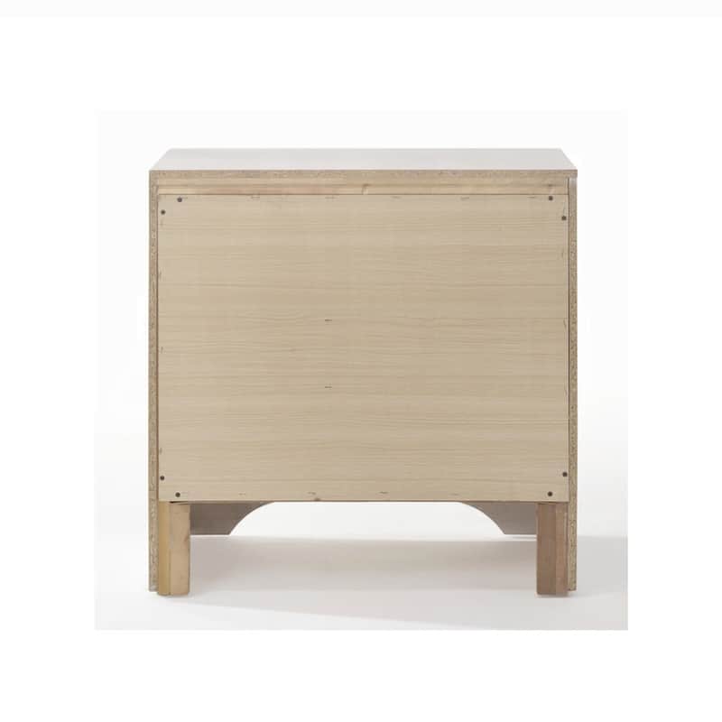 2 Drawers and 1 Jewelry Drawer Nightstand