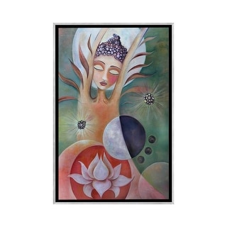 iCanvas "The Lotus Flower" by Jenna Fournier Framed - Bed Bath & Beyond ...