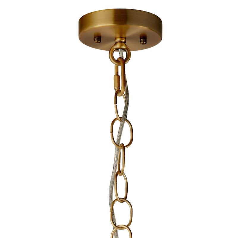 Jamie Young Camber 1-Light Glass Pendant
