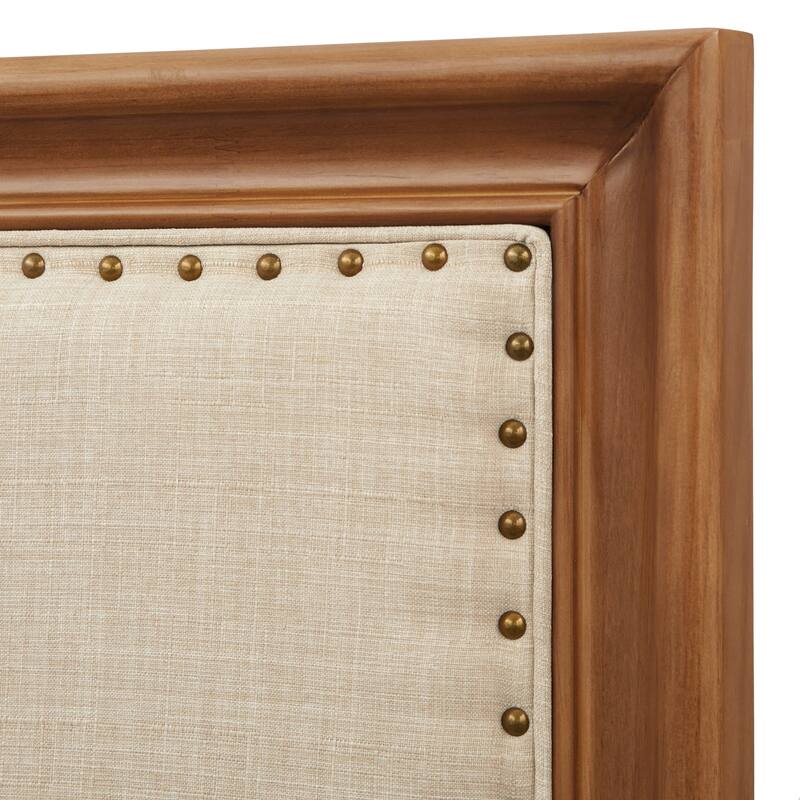 Simple Living Shaye Upholstered Queen Platform Bed