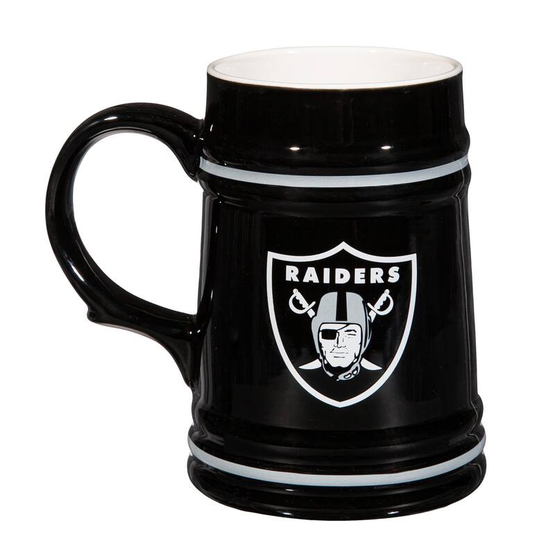 Las Vegas Raiders 24 oz Ceramic Stein Mug