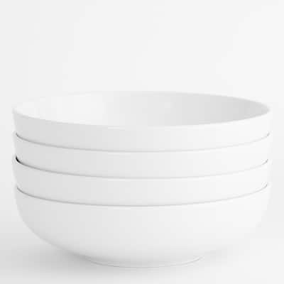 Euro Essential 4 Piece 9.25" Stoneware Bistro Bowl Set