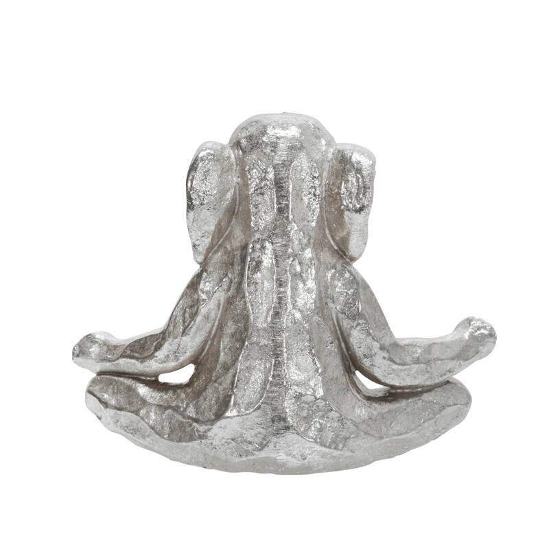 Sagebrook Home Serene Elephant Figurine - 8" x 4" x 6"