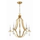 preview thumbnail 5 of 3, Crystorama Lighting Group PER-10405 Perry 5 Light 26" Wide Crystal
