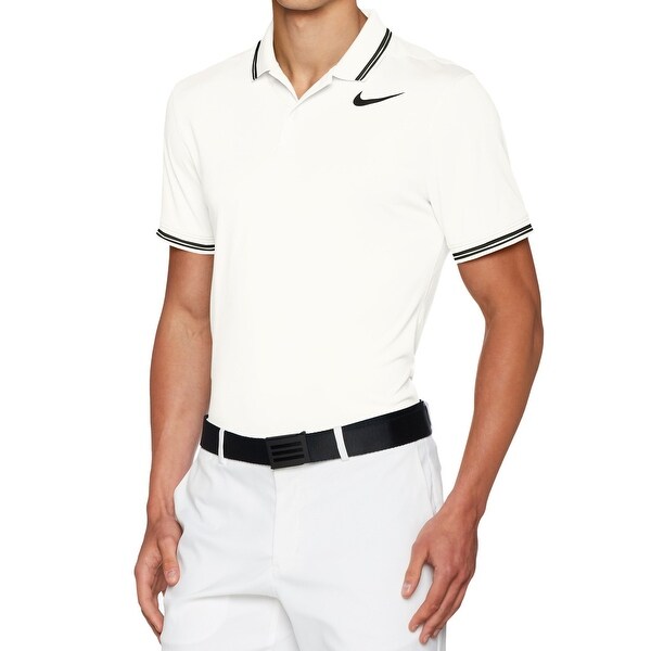 Shop Nike White Mens Size XL Tipped Modern Dri-Fit Polo ...
