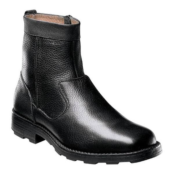 Shop Florsheim Men S Trektion Boot Black Milled Leather