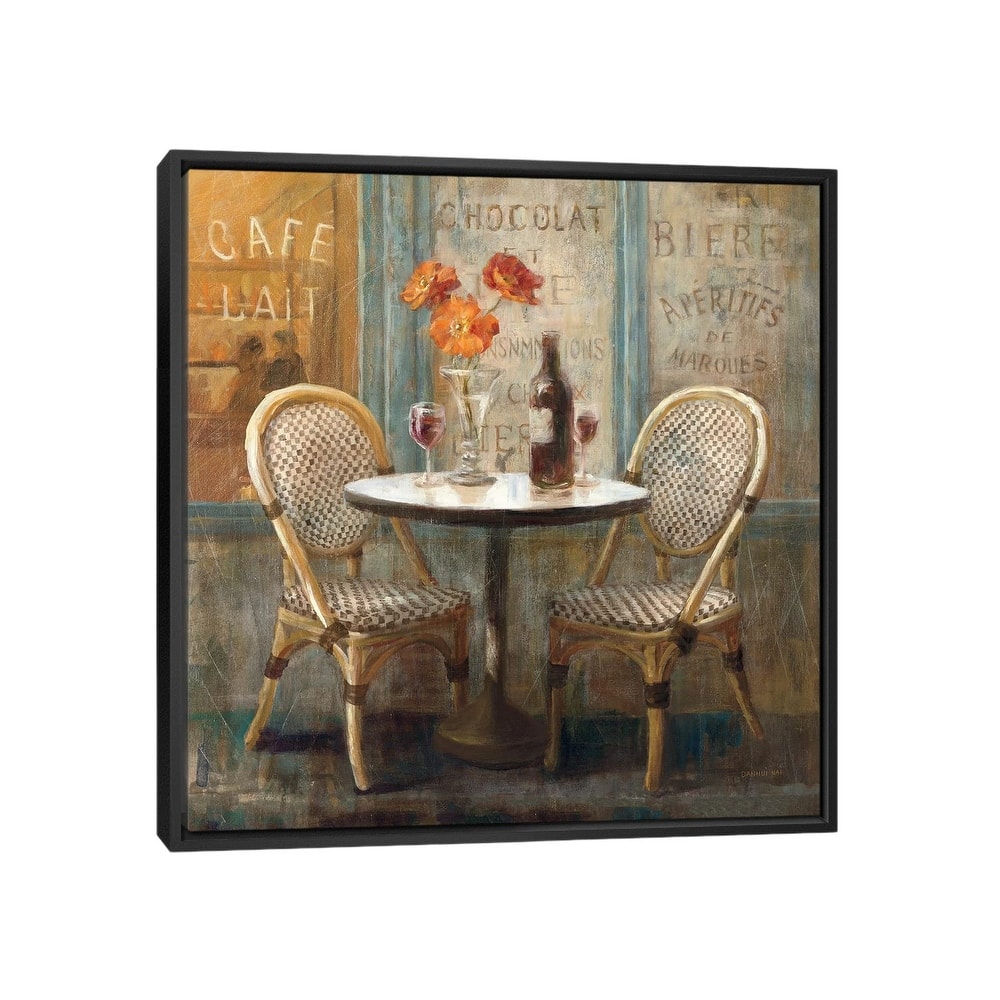 iCanvas "Meet Me at Le Cafe I" by Danhui Nai Framed Canvas Print