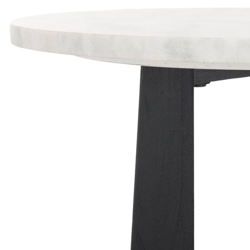 SAFAVIEH Couture Trenton Marble Top Accent Tabl - 20"W x 20"D x 20"H