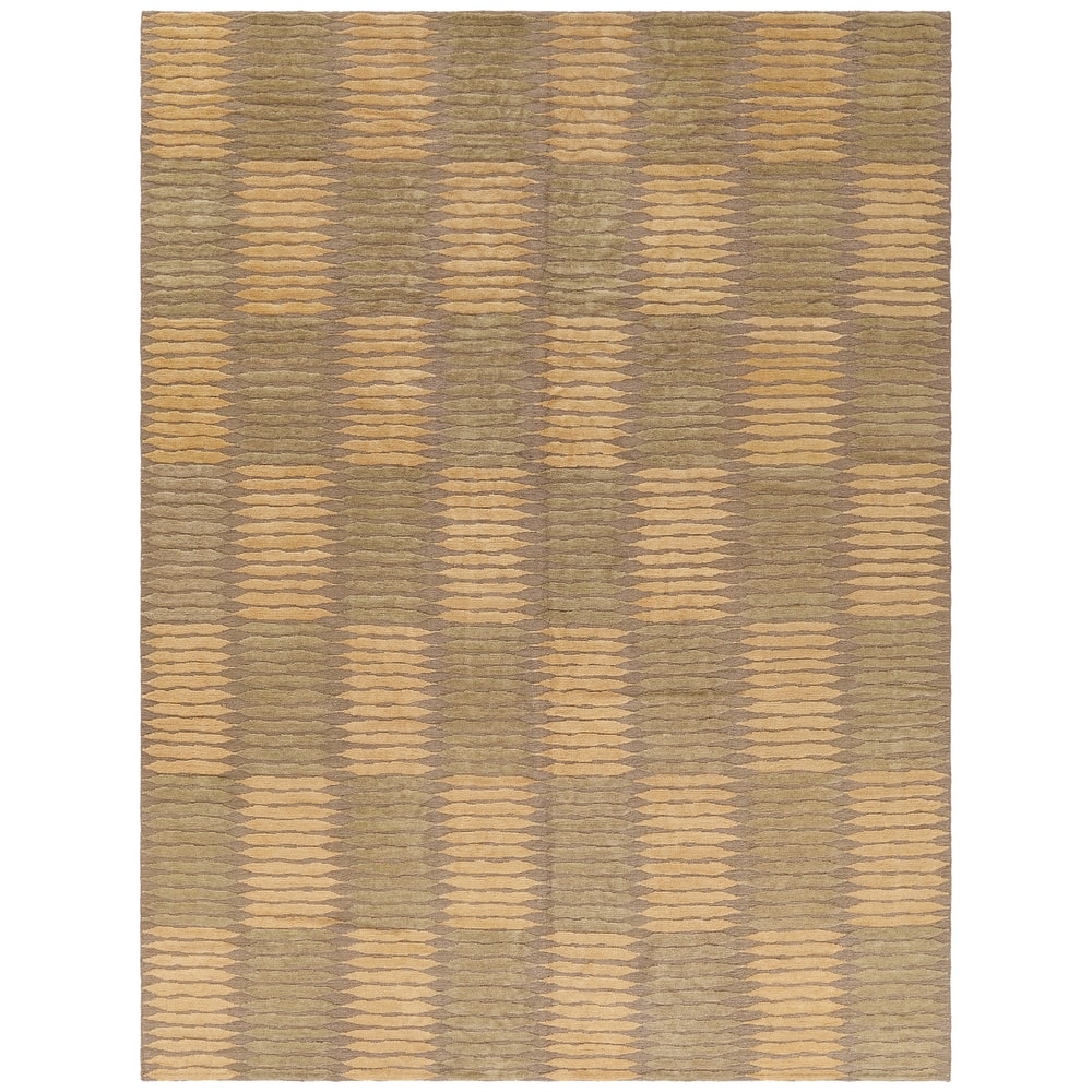 SAFAVIEH Hand-knotted Santa Fe Detchka Modern Wool Rug