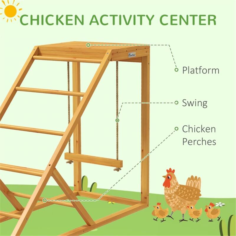 Chicken Activity Play/ Chicken Coop Toy - Multi - Multi