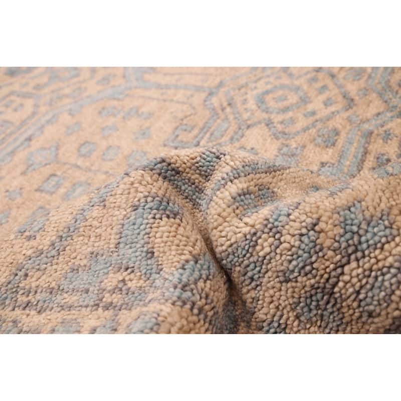 ECARPETGALLERY Hand-knotted Jules Serapi Tan Wool Rug - 5'5 x 7'4