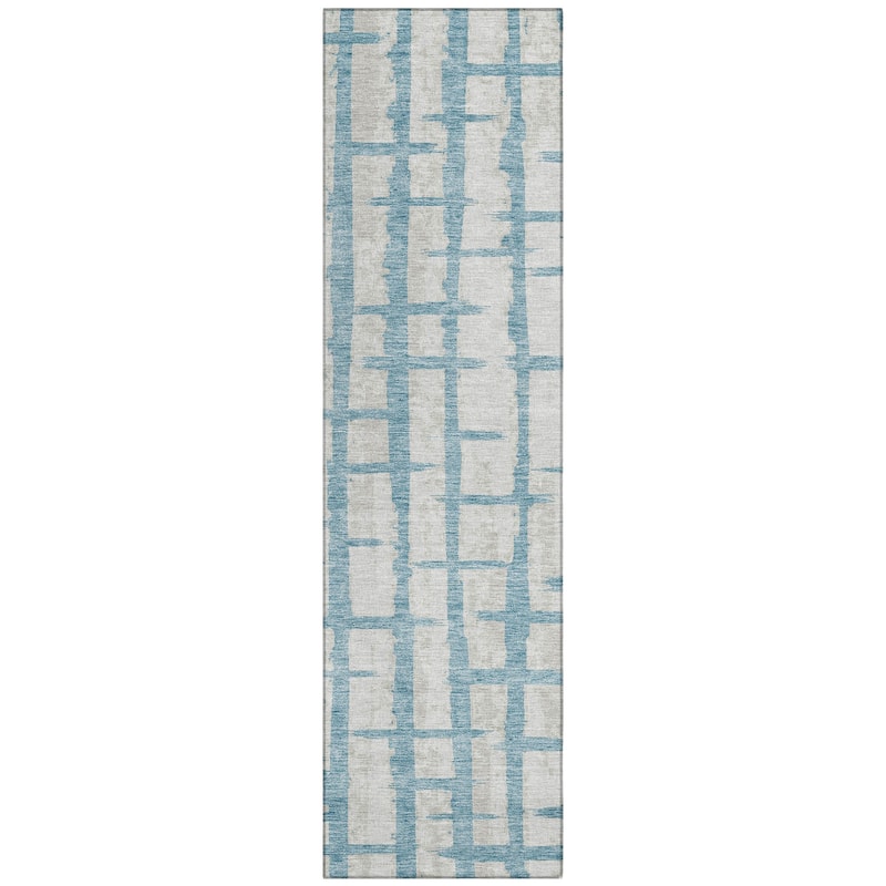 Machine Washable Indoor/ Outdoor Chantille Contemporary Ombre Rug