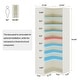 preview thumbnail 13 of 19, 9-Tier Corner Shoe Rack for 40-45 Pairs of Shoes, Freestanding Shoe Cabinet