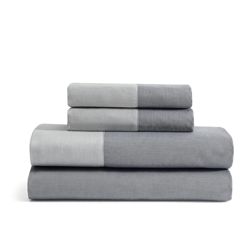 Calvin Klein Contrast Weave Sheet Set
