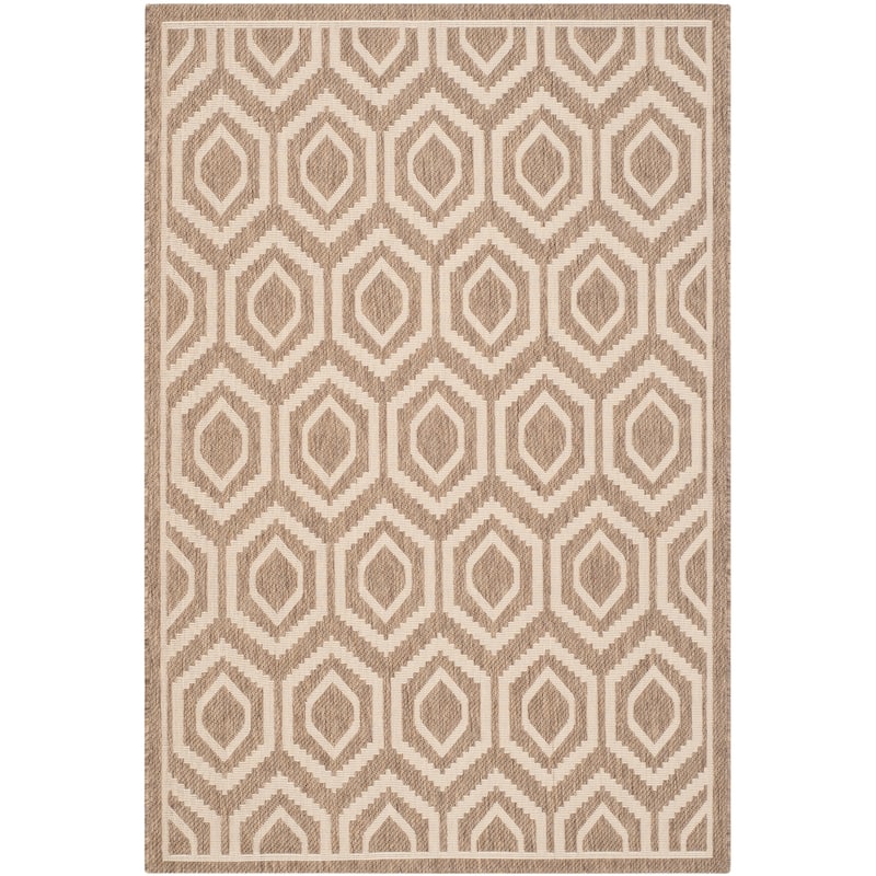 SAFAVIEH Courtyard Carolee Indoor/ Outdoor Patio Backyard Rug