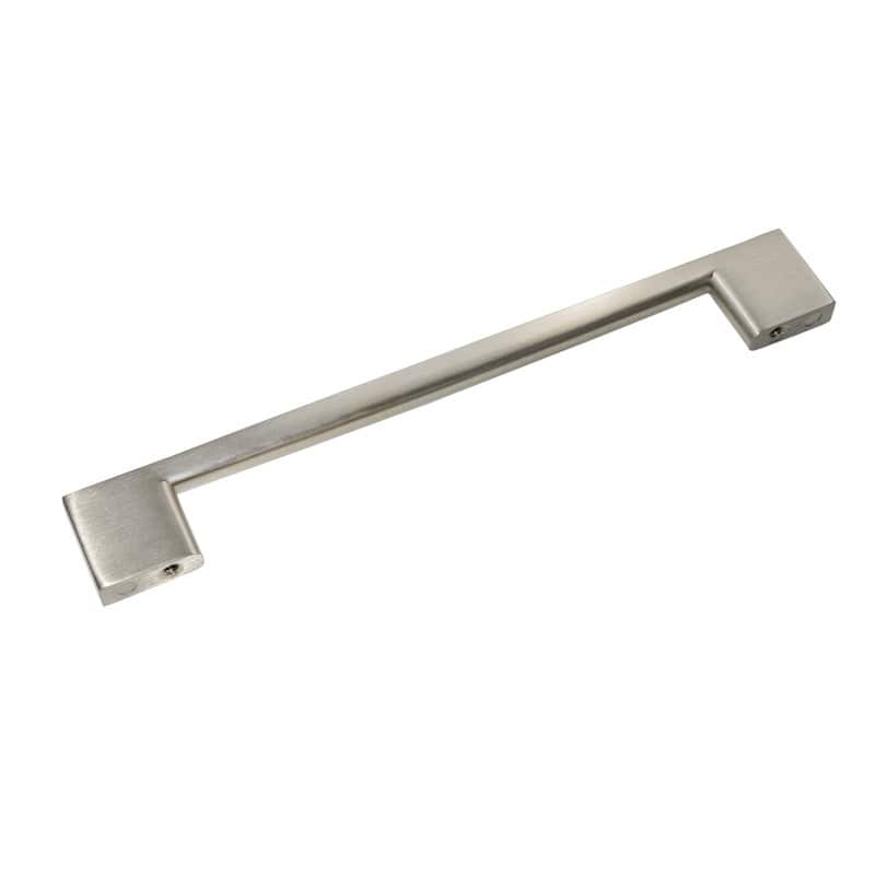 Utopia Alley Brax II Pull Handle - Metal Drawer Pull Handle, Brushed Nickel 6.3" Center to Center