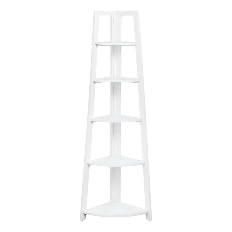 Bayfront 5-Self Corner Folding Bookcase