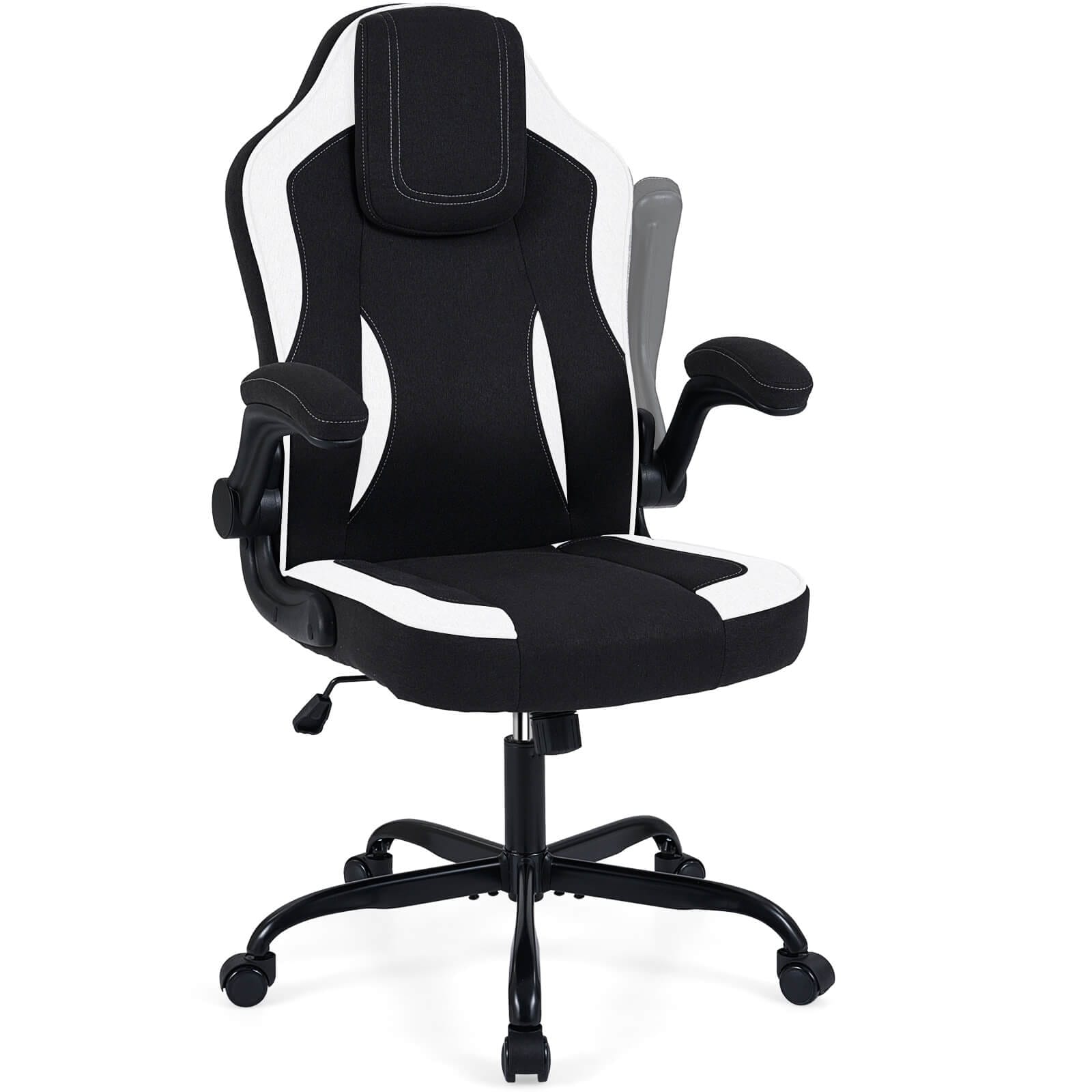 Costway Office Chair with 90° Flip-up Armrests, Adjustable Height & - See Details