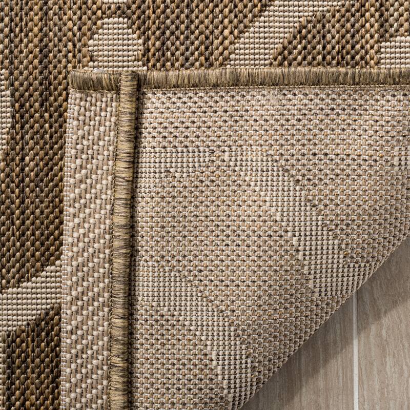 SAFAVIEH Courtyard Rheta Indoor/ Outdoor Waterproof Patio Backyard Rug
