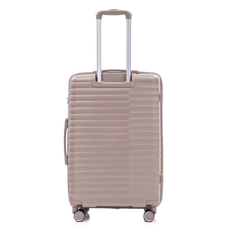 14IN 20IN 24IN 28IN 4 pcs/set in PP Spinner Wheel Luggage, Carry on Suitcase, Iron Pull Rod, Combination Password Lock